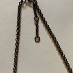 Aqua Bauble Necklace | Statement Jewelry | Tarnished Chain Blue Photo 2