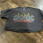 AC/DC  Cropped casual t shirt Photo 2