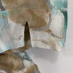 Alfred Dunner ~ Blouse Women Sz 12 Semi Sheer Floral Button Up w Tank Top Photo 5