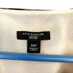 Ann Taylor  size 10‎ petite sleeveless blouse Photo 2