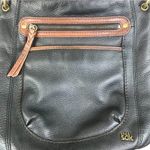 The Sak Venture Pebble Leather Crossbody Messenger Bag Black/Brown Boho Travel Photo 1