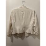 Rachel Zoe  White Power Waist Blazer Photo 4