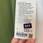 Lululemon InStill High-Rise Tight 25" Green Foliage Size 14 Photo 4