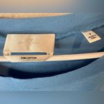 7 For All Mankind Women’s Crop Tie Waist Tee Top Size S Photo 3