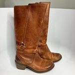 Teva  Foxy Tall leather boots‎ cognac leather size 6.5 Photo 4