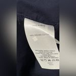 Quince NWT  100% Organic Cotton Black Poplin Tiered Maxi Dress Sz L Photo 4