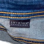 NYDJ Womens Crop Jeans Lift X Tuck Technology Cutoff Button Medium Wash Blue 16 Photo 7