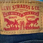 Levi's Levi’s Mid Rise Skinny Jeans Women’s Sz W32 L32 Dark Wash Comfy Denim Classic Photo 6