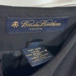Brooks Brothers  Size 6P Wool Mini Skirt Pleated Career Solid Black Petite 986‎ Photo 7