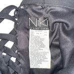 Niki by Niki Livas Vintage Beaded Mermaid Black Maxi Dress 6 Photo 3