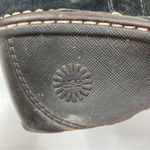 UGG  | Hartley Boot Tall Suede Sheepskin Sherpa Lined Wedge Boots 7 Photo 9