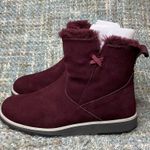 Bordeaux EMU Australia Beach Mini Boot in Claret /  Photo 1