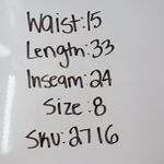 American Giant Womens Black Bootcut Pants Size 8 Made in USA Photo 6