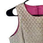 Eliza J Cream Print Embroidered Sleeveless Fit & Flare Formal Dress Women Sz 2P Photo 2