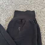 Nike Yoga Women’s Flow Hyper 7/8 Sweat Pants CJ3827 Black Size Medium Photo 1