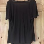 Laura Ashley  bling studded drape neck top size L Photo 6