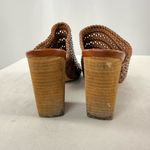 Jeffrey Campbell  Kelowna Perforated Mule‎ in Brown Size 9.5 Photo 5