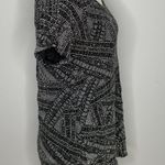 LuLaRoe Classic Tee- Elegant Collection- Black and Silver- Size Small Photo 2