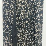 Vintage Jones New York Floral Maxi Skirt 10 Petite Y2K Black Fairy Grunge Retro Size 10P Photo 7
