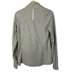 Kyodan Light Gray Zip Neck Long Sleeve Pullover S Photo 2