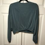 Forever 21 Long Sleeve V Neck Blouse Size M Photo 3