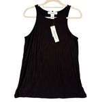 Workshop Republic Clothing NWT Black Jersey Tank Top Women’s Size Medium Photo 1