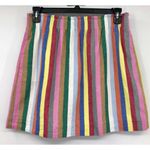 J.Crew Striped Skirt Womens 12 Used Photo 1
