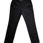 ZARA Women’s Black Tapered Mid-Rise Cropped Dress Pants Photo 0