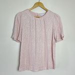 Chelsea28 CLEARANCE! Pink Leopard S/S Blouse Size XS EUC Photo 2