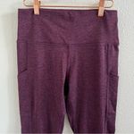 Aerie Chill Play Move Active Pants Yoga Heathered Purple Large Photo 5