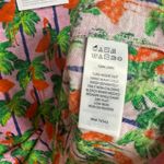 Bouffants &‎ Broken Hearts Pink Flamingo Linen Cap Sleeve Top Size Large Photo 4