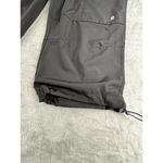 AK Hiking Windbreaker Capri Pants Black Bungie Leggs 35"w 21"L Size M Photo 3