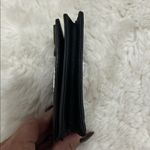 Kate Spade Black Leather Floral Embellished Wallet Photo 4