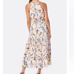 Joie NWT  Huston Dress Floral Halter Abstract Floral Tiered Cotton Blend Size L Photo 11