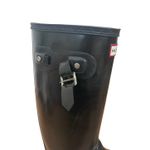 Hunter  Black Tall Original Rain Boots Sz 9 Photo 1