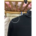 Tory Burch  Merino Wool & Silk Gauge Cardigan Black Size XS Photo 4