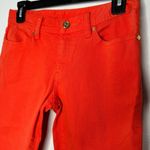 Tory Burch  coral cropped jeans size 26 Photo 4