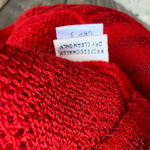 St. John Red Knit Sleeveless Turtleneck Sweater Women’s Size Medium Photo 4