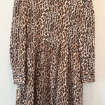 ZARA  Brown Leopard Print Dress Photo 0