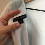 Boston Proper NWT - Long Sleeve Sequin Stripe Surplice Dress Cocktail Mini Dress Photo 6