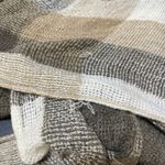 KTA Direct Corp Women's Loose knit Neck Scarf Tan Taupe Cream Photo 2