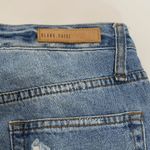 Blank Paige Cuffed Heavy Distressed Denim Short Size S Photo 4