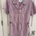 Pistola  Mauve Short Sleeve Jumpsuit Photo 0