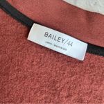 Bailey 44 Womens V-neck Sweatshirt Large Made In USA NEW NWT Boho Beaded Arms Photo 4