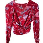IRO  Gabota Silk Blend Cropped Top Size 32 (US XXS) Photo 6