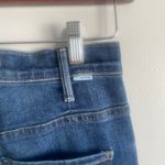 NWT MOTHER The Hustler Ankle Fray Flared Jeans in Night Clubbing High Rise 24 Blue Photo 8