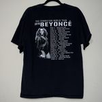 Hanes THE FORMATION WORLD TOUR 2016 BEYONCÉ tour tshirt size large small bleach stain Photo 3