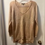 matty m  V-neck sweater with sequin design. Size S Photo 0