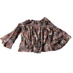 Akemi + Kin Chic Floral Smocked Blouse Photo 1