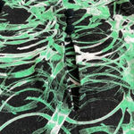 Kenar maxi sleeveless dress green/black abstract print rayon size XS preloved Photo 4